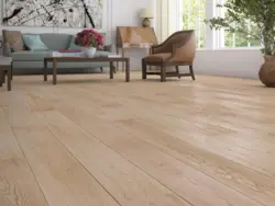 Trägolv - Ek Plank, Harmony, Borstad Vit naturolja