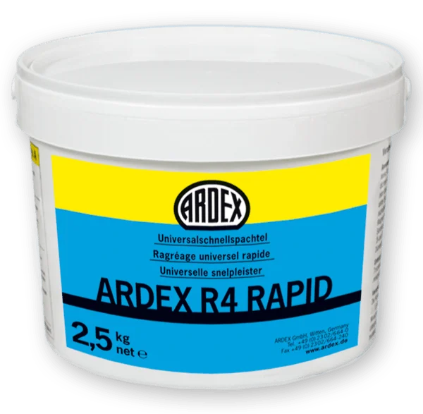 Ardex R4 Rapid - Vägg- och golvspackelmassa