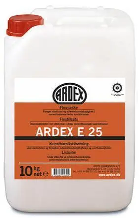 Ardex E25 Flexvätska, 10 kg.