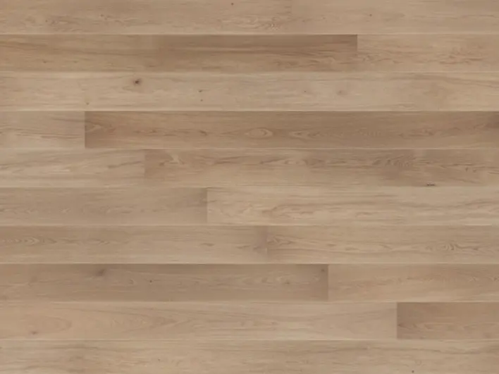 Trägolv - Ek Plank, Harmony, Borstad Vit naturolja