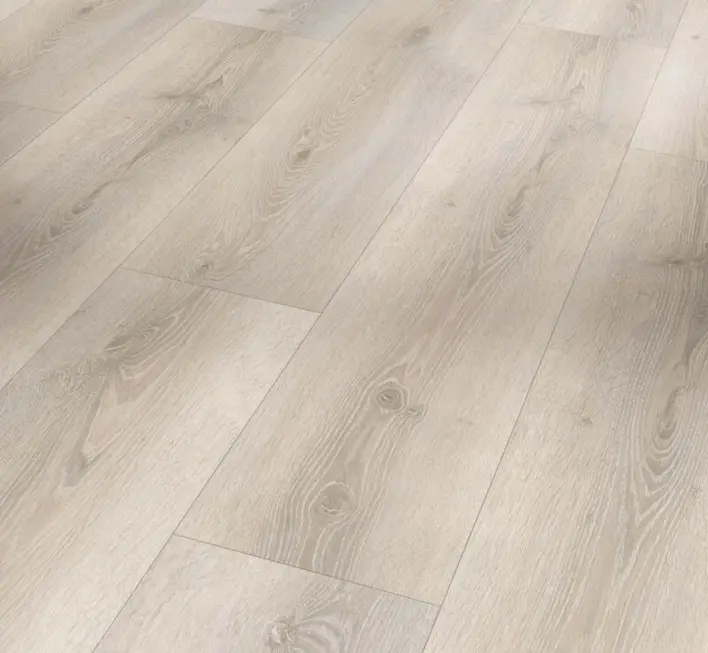 Parador Basic 600 - Ek Askada vit kalkad naturstruktur, Bred planka