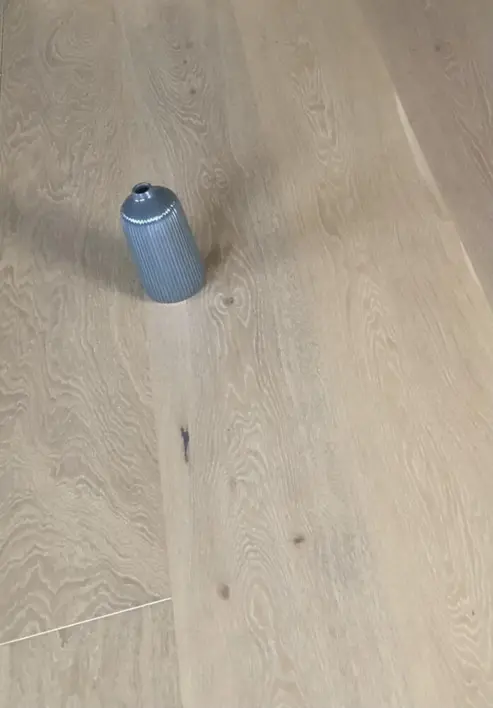 FloorMaster Herrgårdsplanka - Ek vit matt lack 260 mm.