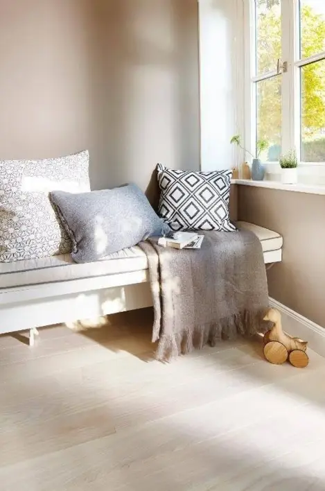 BOEN Ask vit Live Pure Andante, Plank