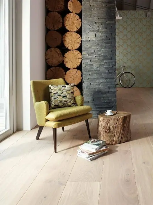 BOEN Chaletino, Ek Vit Traditional, Plank