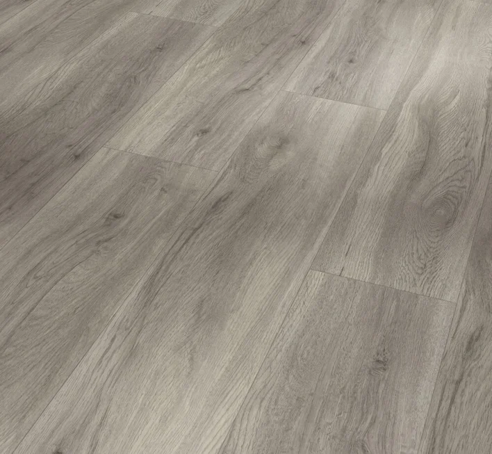 Parador vinyl Basic 5.3 - Ek pastellgrå borstad struktur, Planka