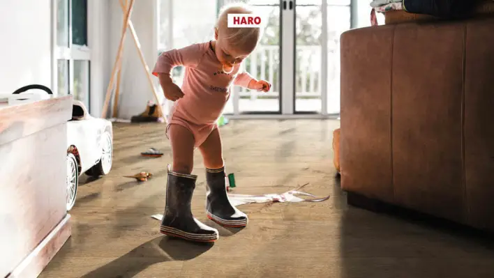 Haro laminatgolv, Grand Via Aqua - Ek Portland, Puro