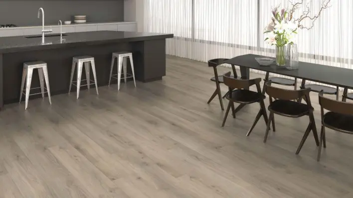Haro laminatgolv Aqua - Plankgolv, Ek Emilia sammetsgrå
