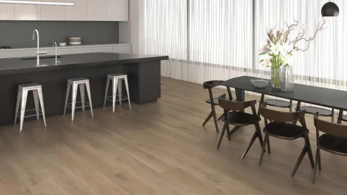Haro laminatgolv Aqua - Plankgolv, Ek Veneto crema