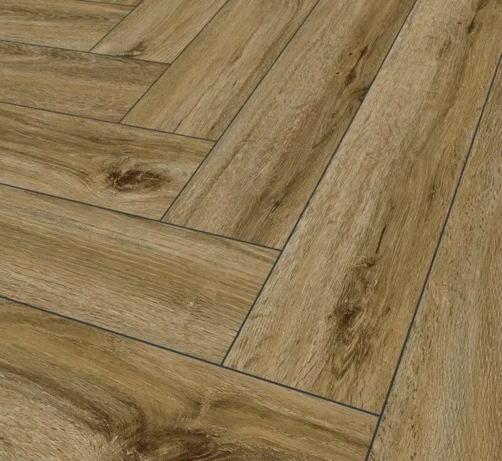 SPC vinyl klickgolv - Fiskben, Riley Oak P1004