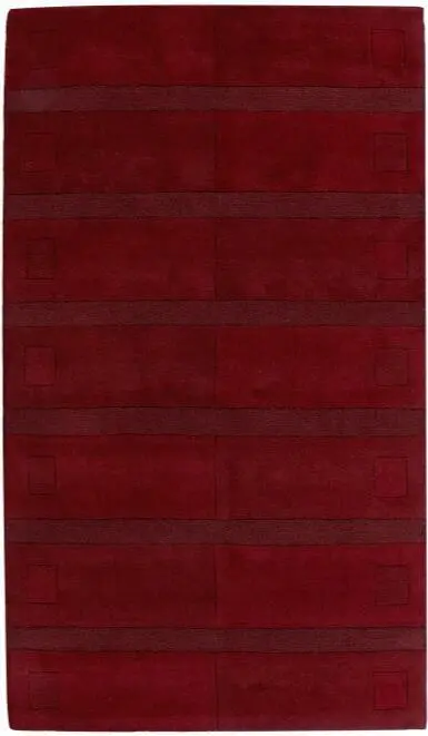C. Olesen mattor - Agra - Röd - REST 140X200 CM.