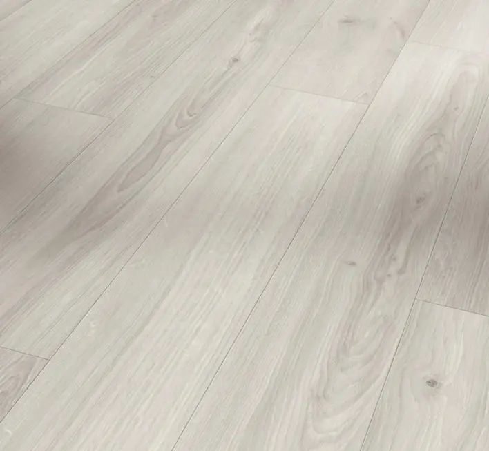 Parador Basic 400 - Ek Studioline pärlvit naturmatt struktur, Planka