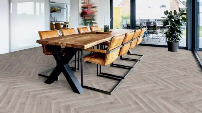 Laminatgolv, Fiskbensedition - Oak Atelier