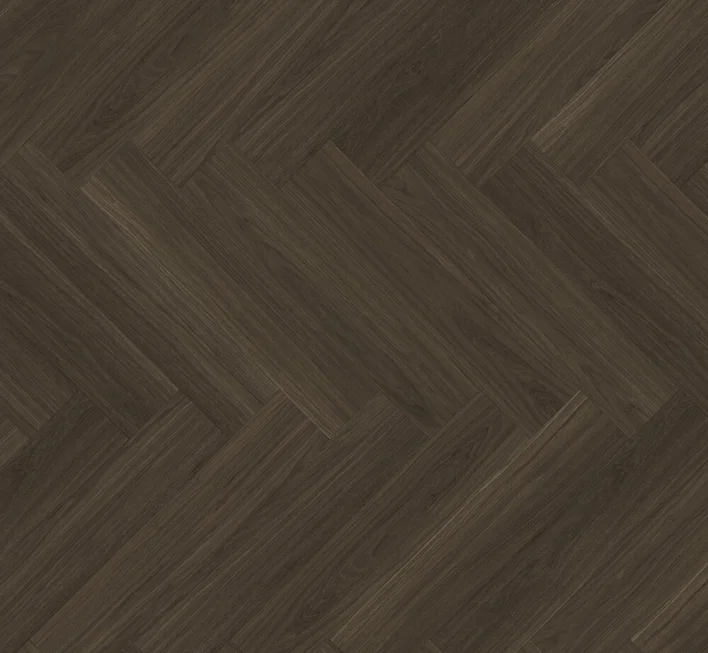 Parador Vinyl Trendtime 3 Sillben - Ek Oxford mörkbrun, Sidenmatt struktur