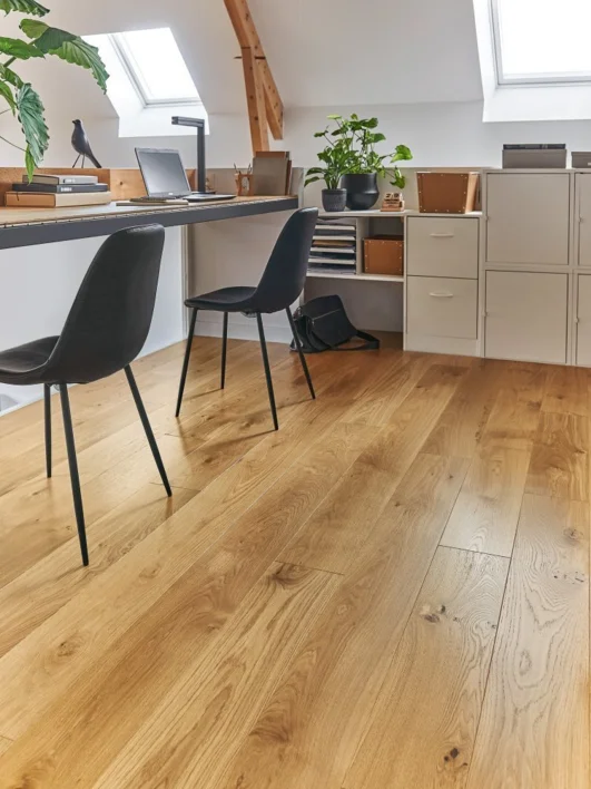 Panaget Fransk ek plankgolv - Diva 184 Authentic Opale