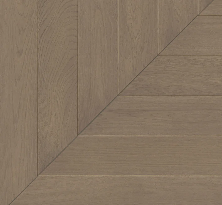 Parador Sillben Trendtime 10 - Chevron 45°, Ek Terra mattlack