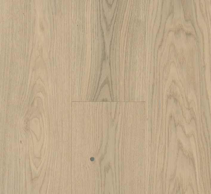 Trägolv Classic 3060 - Ek Soave vit, Planka Living Plus matt lack