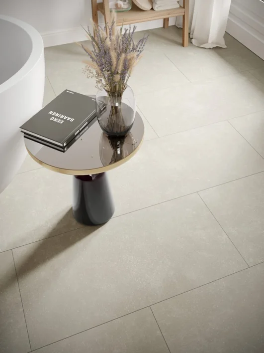 SPC vinyl klickgolv - P3010 Crema platta