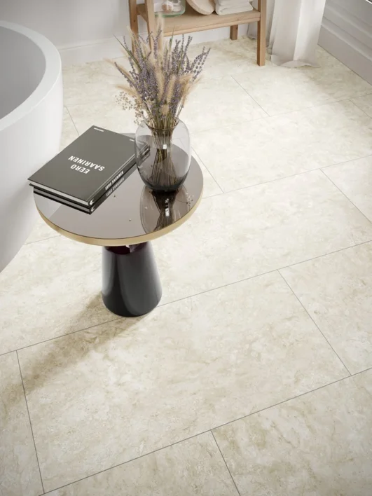 SPC vinyl klickgolv - P3021 Sandstone platta
