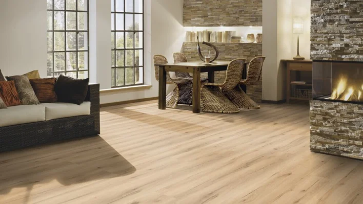 Wood Edition Comfort, Lång planka, Oak Miami