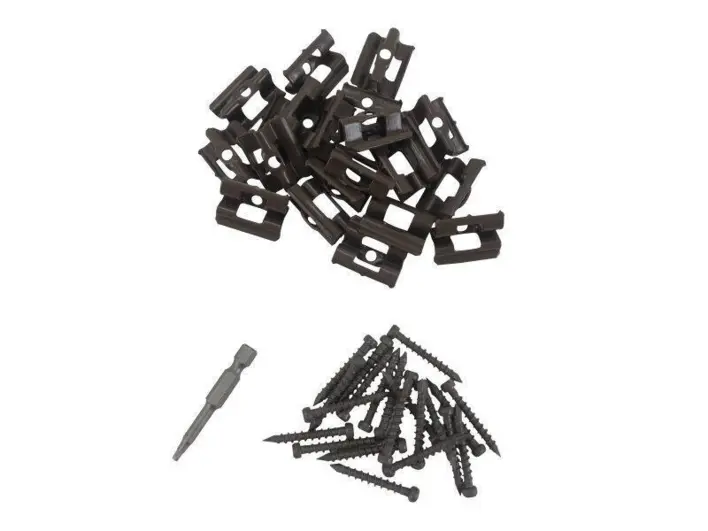 Monteringsclips till Bambus x-treme® terrassbrädor