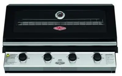 BeefEater - Discovery 1200E, 4 brännare, Utan underrede