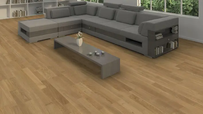3-stavs XL Plaza 240, Ek Naturale borstad nD