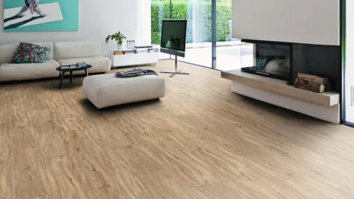 DISANO ClassicAqua plankgolv XL - Sandgrå