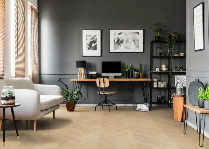 Haro Chevron Laminatgolv, Ek puro - RESTPARTI