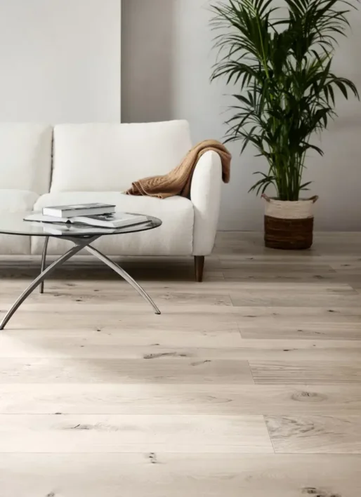 Trägolv - Ek Palazzo plank, borstad invisible mattlack