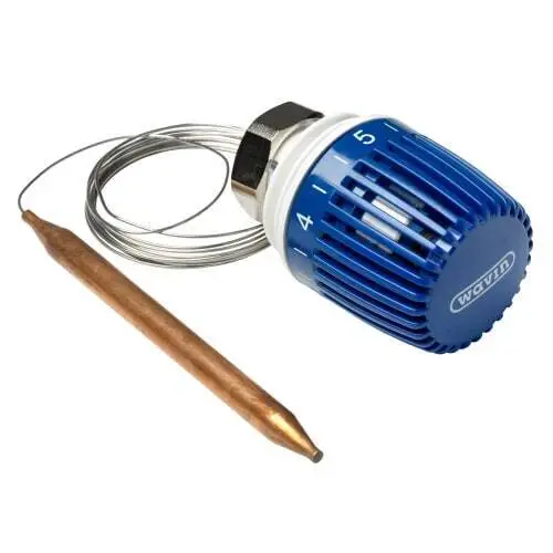 Wavin kapillärrörstermostat 20–70 °C – lång givare