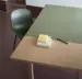 Bordlinoleum - Forbo Furniture Desktop Olive