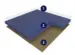 DLW Uni Walton linoleum, Nickel Grey