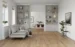 Moland Bastion Vinyl Wideplank, Beige ek, 220x1828 mm.