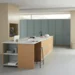 Bordlinoleum - Forbo Furniture Desktop Blue Haze